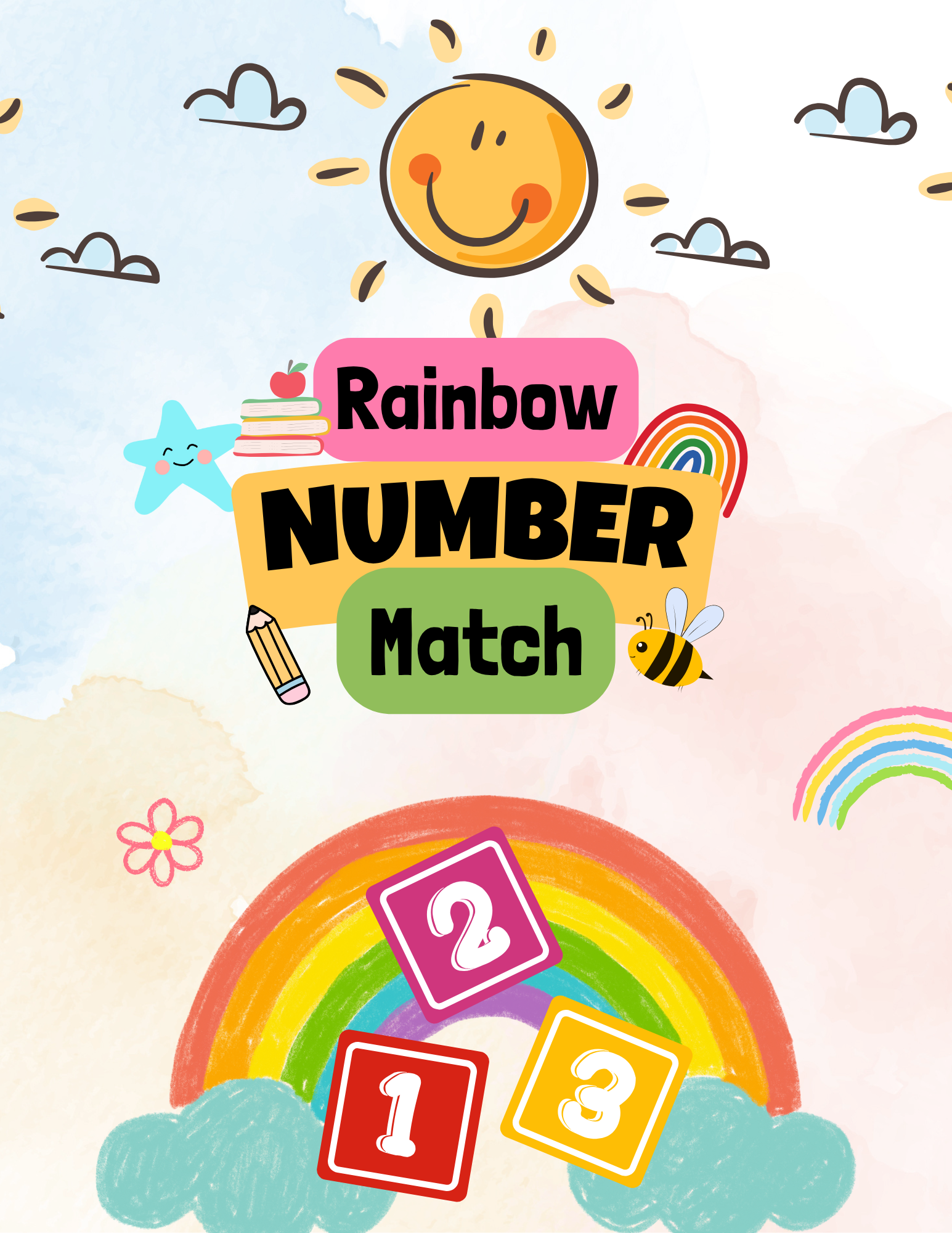 Rainbow Number Match