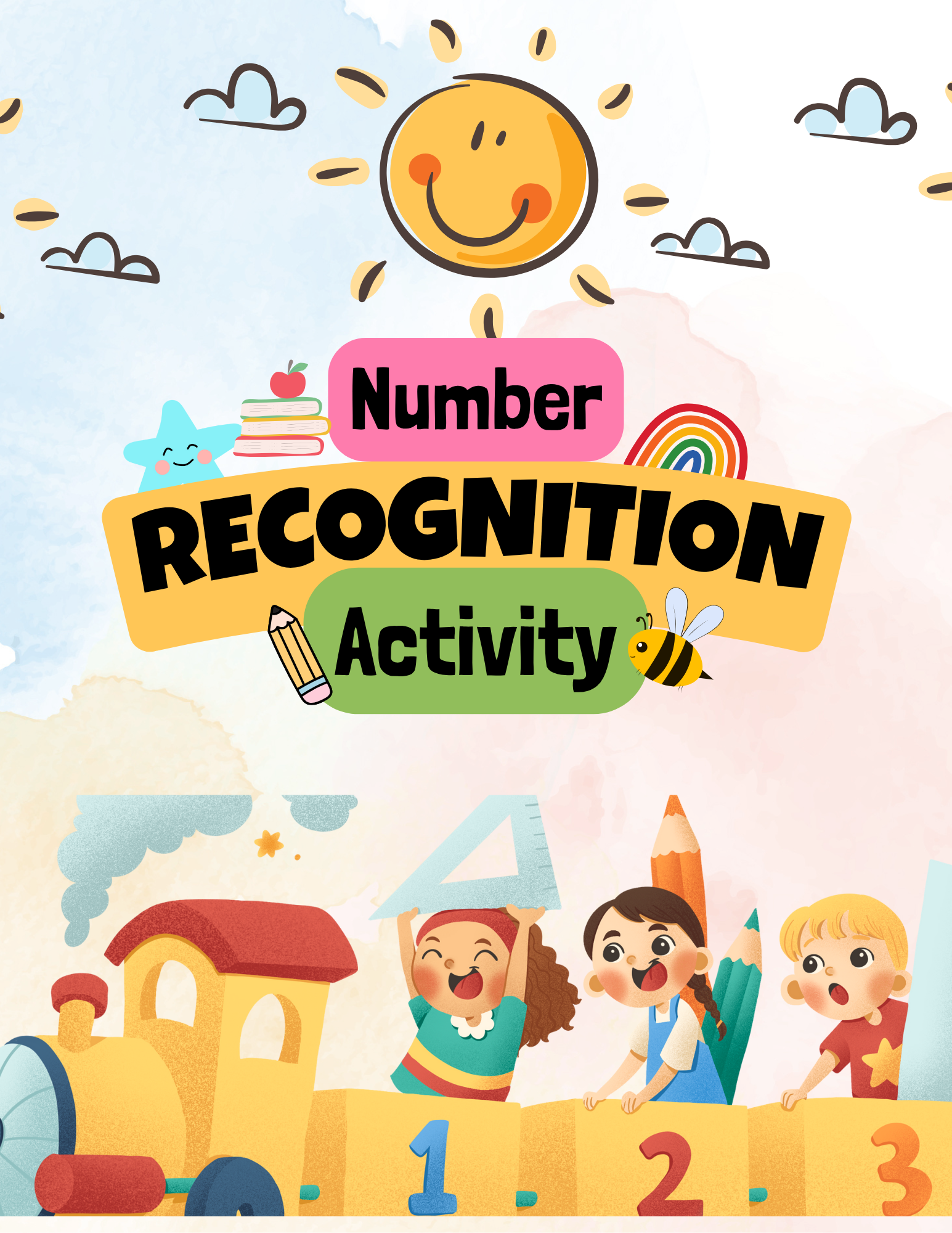 Number Spot & Circle – Handwritten Number Recognition Activity