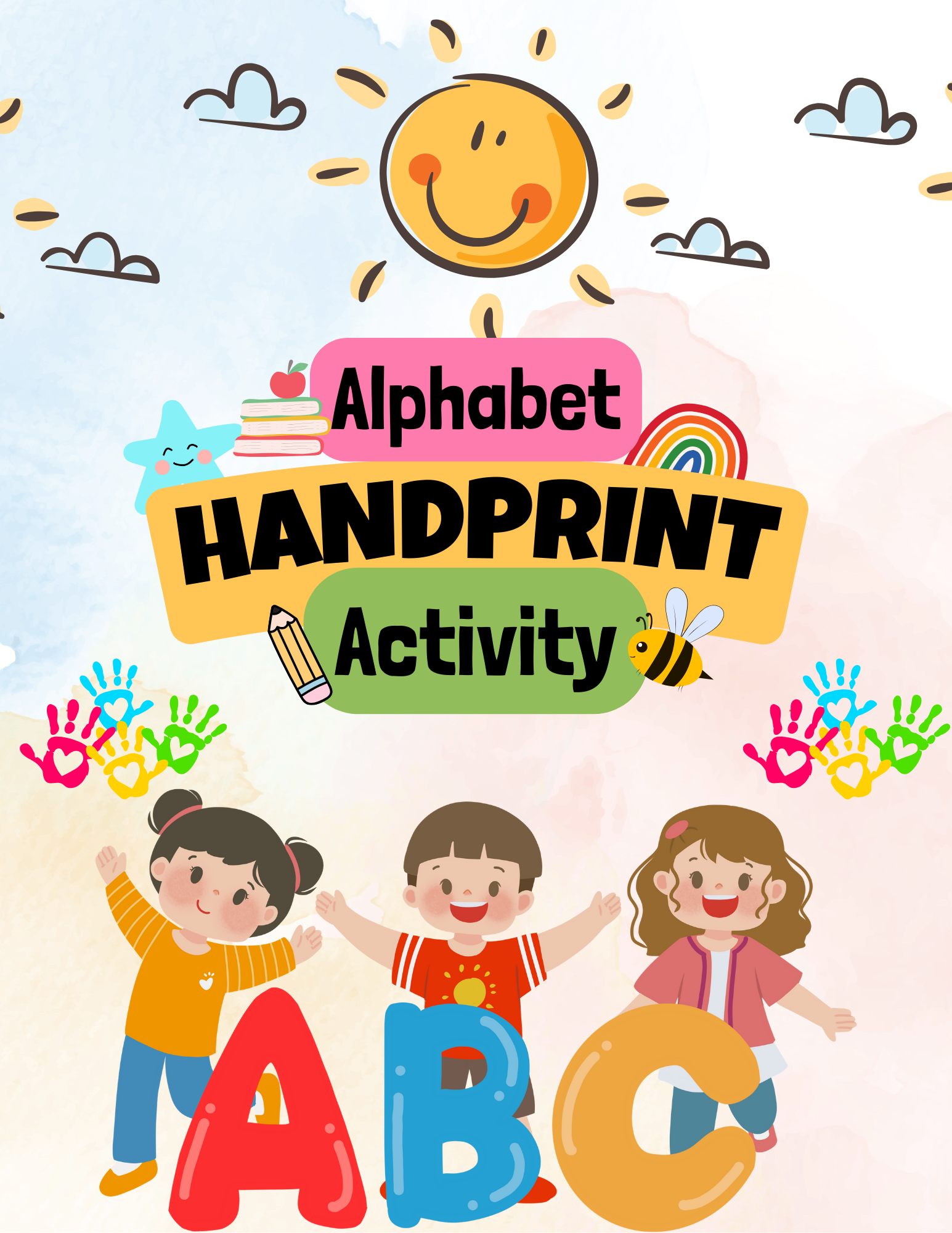 Alphabet Handprint Book